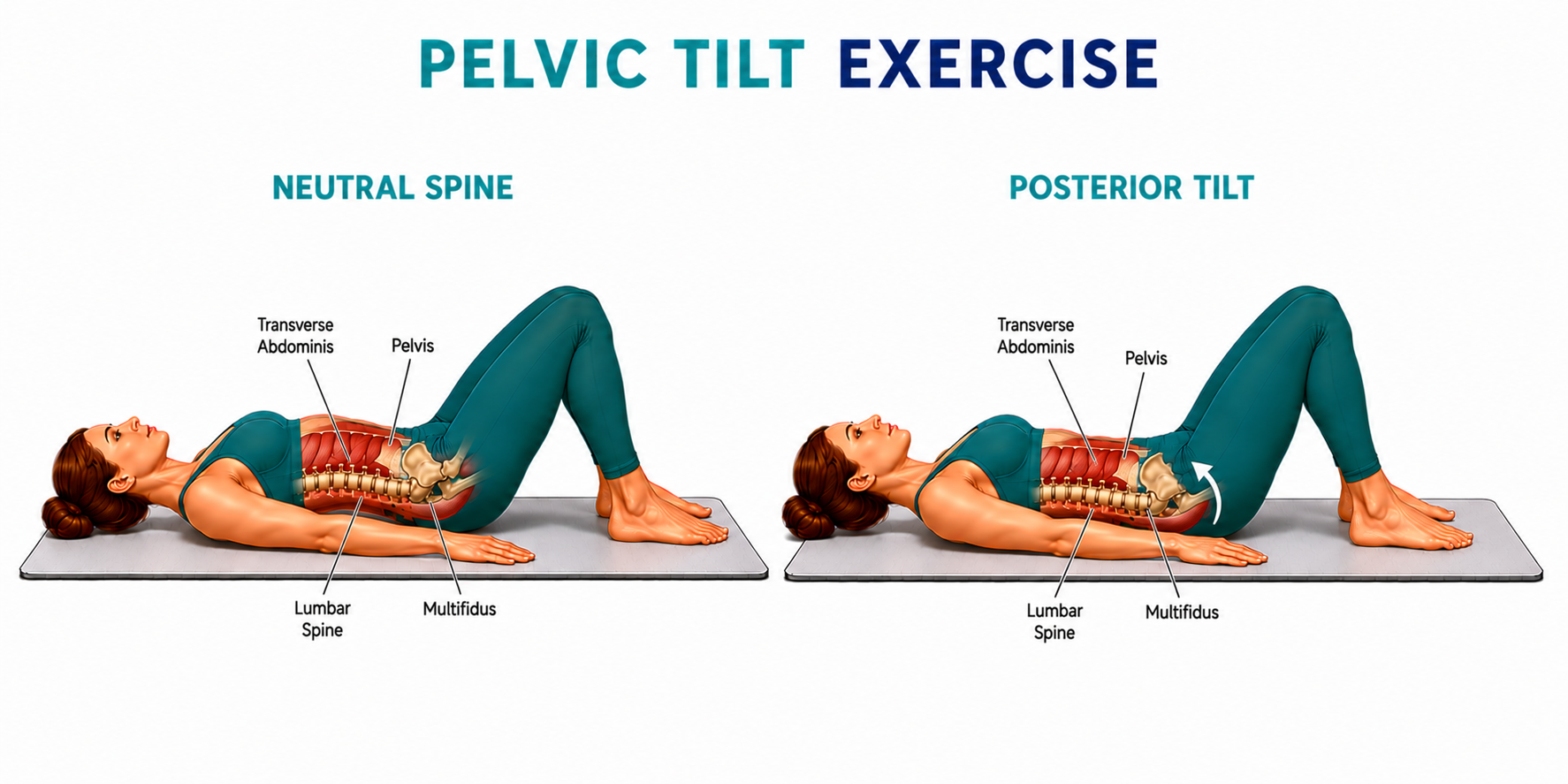 Pelvic Tilt for low back pain — Palmer Chiropractic Kent WA